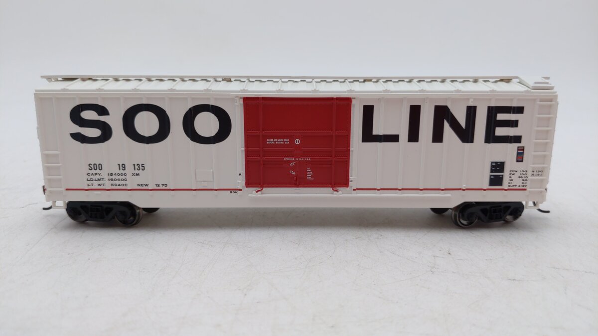 Roundhouse 40148 HO SOO 50' OB Plug Door Box #19135