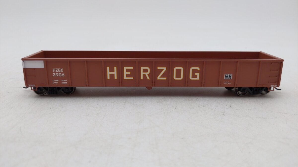 Athearn 97393 HO Herzog RTR 52' Mill Gondola #3906