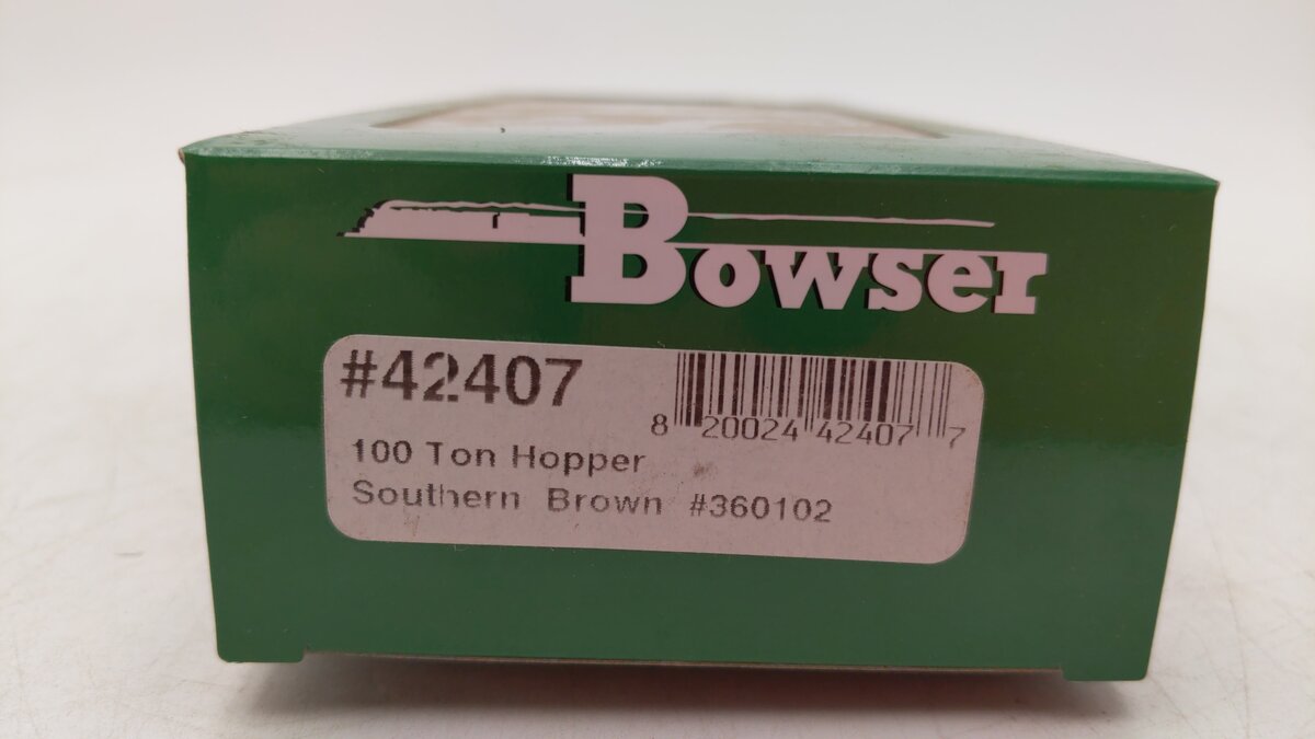 Bowser 42407 HO Southern 100-Ton 3-Bay Open Hopper #360102