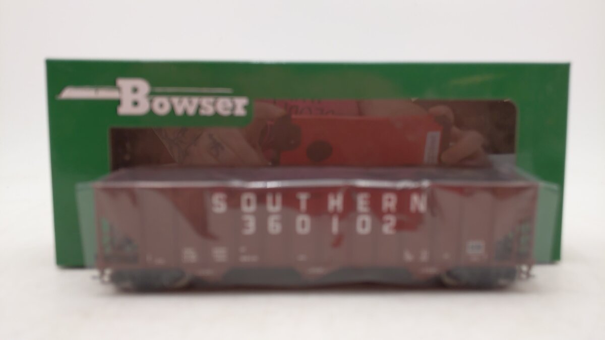 Bowser 42407 HO Southern 100-Ton 3-Bay Open Hopper #360102