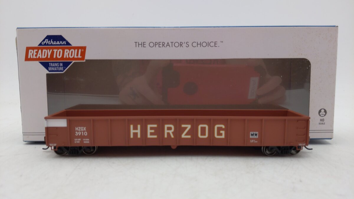Athearn 97394 HO Herzog RTR 52' Mill Gondola #3910