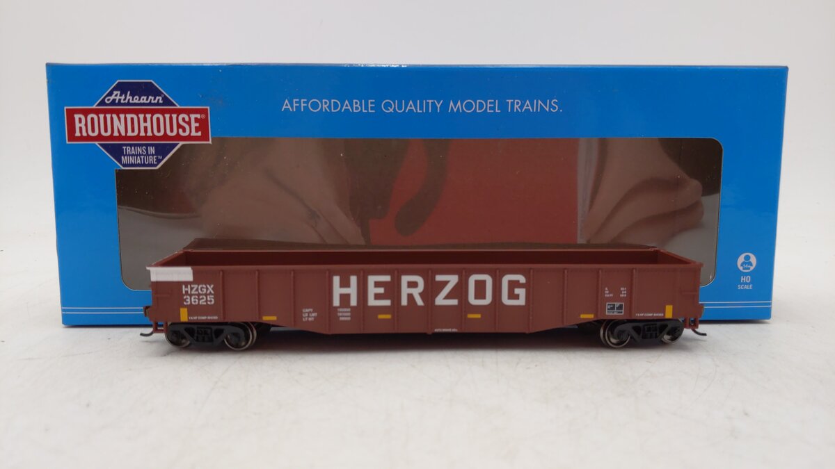 Roundhouse 82095 HO Herzog 50' Gondola #3625