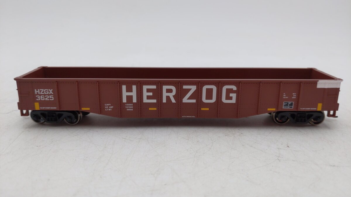 Roundhouse 82095 HO Herzog 50' Gondola #3625
