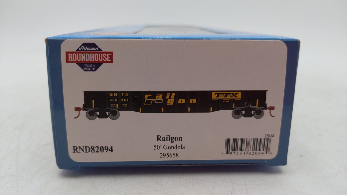 Roundhouse 82094 HO Railgon 50' Gondola #295658