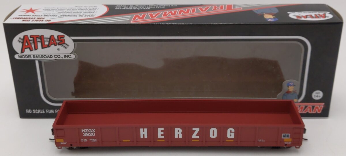 Atlas 20005442 HO Herzog Trainman® Evans 52'6" Gondola #3920