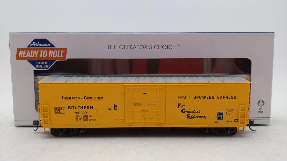 Athearn 85793 HO FGE/SOU 50' Superior Door Box Ready-to-Run #798362
