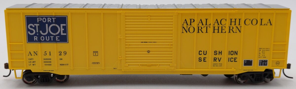 Atlas 20005142 HO Apalachicola Northern Trainman® ACF® 50' 6" Box Car #5129