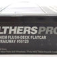 Walthers 920-104202 HO Southern Railway 89' Bethlehem Flush-Deck Flatcar #50129