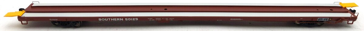 Walthers 920-104202 HO Southern Railway 89' Bethlehem Flush-Deck Flatcar #50129