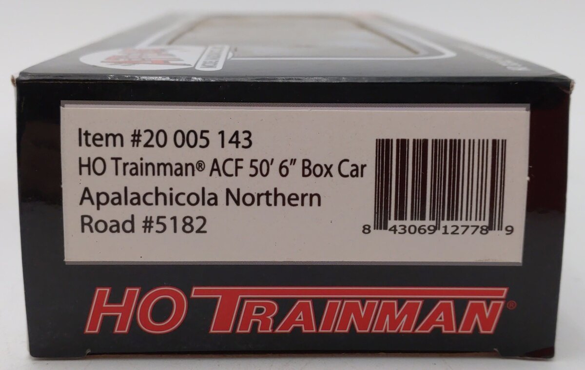 Atlas 20005143 HO Apalachicola Northern Trainman ACF 50' 6" Boxcar #5182