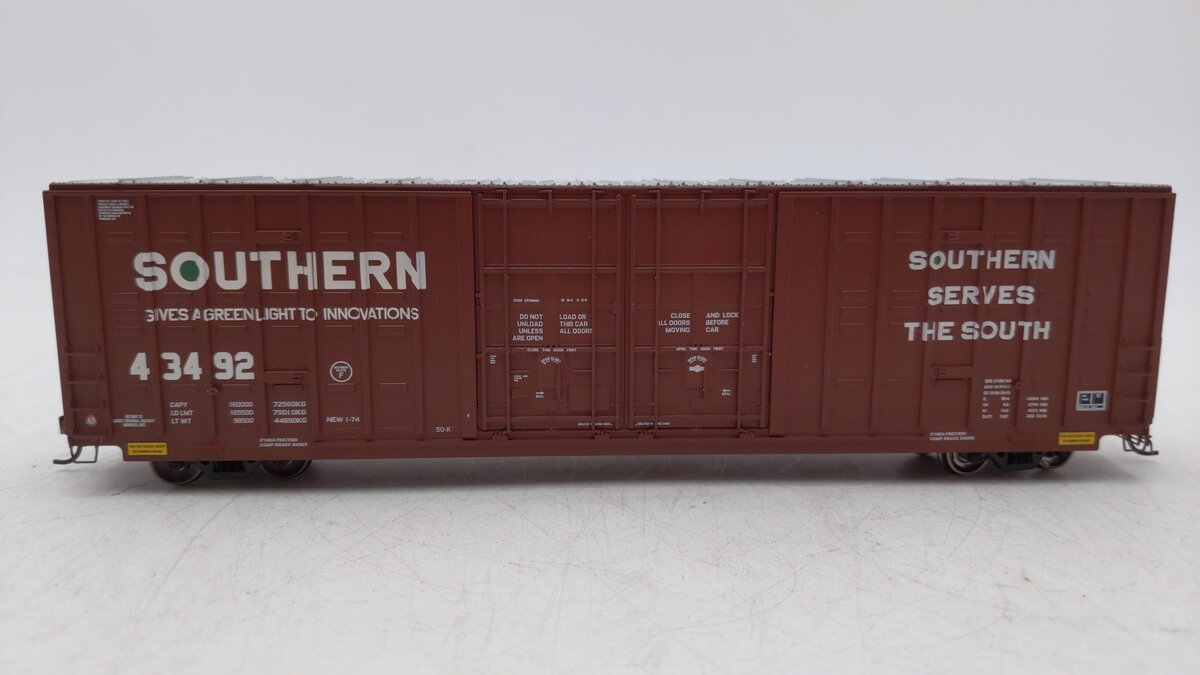 Athearn 96395 HO Southern 60' Berwick Hi-Cube Boxcar #43492