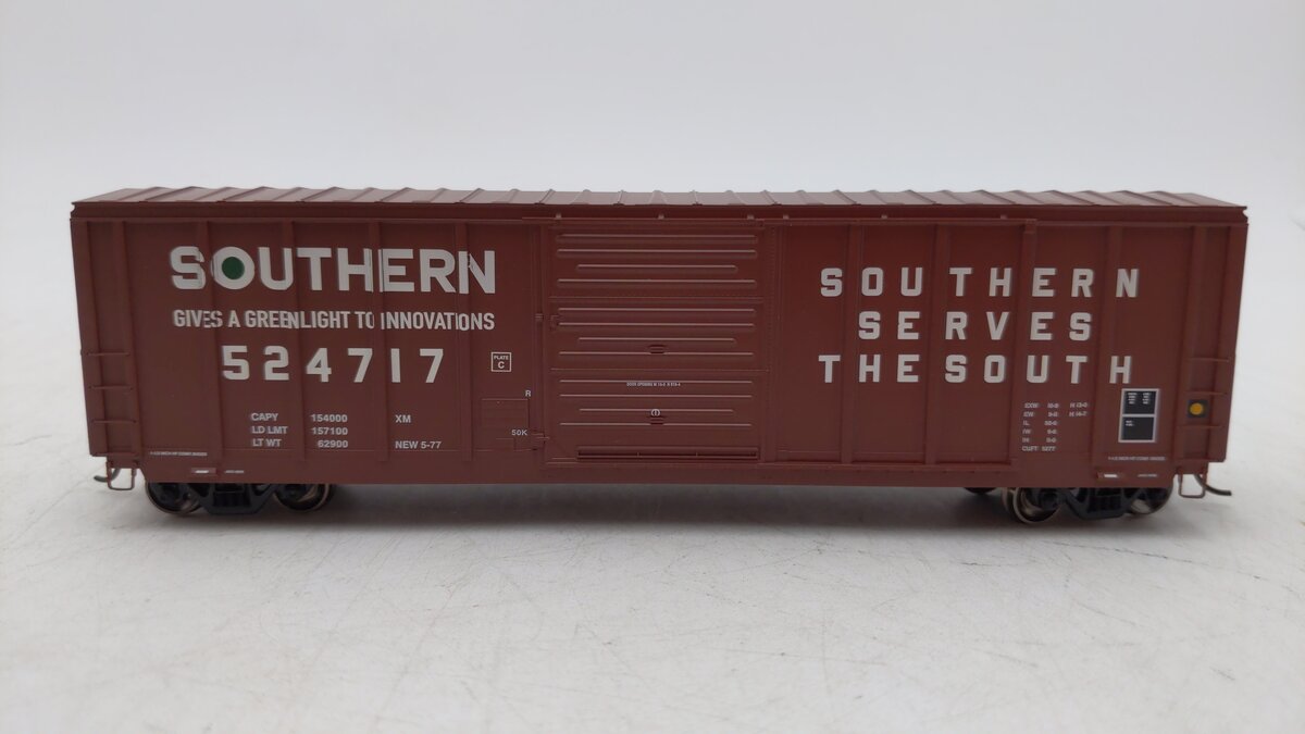 Athearn 17837 HO Southern 50' PS 5277 Boxcar #524717
