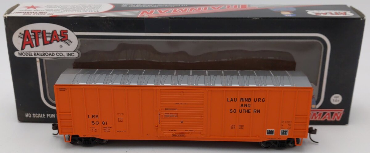 Atlas 20001646 HO Gauge Laurinburg & Southern ACF 50' 6" Box Car #5081 LN/Box