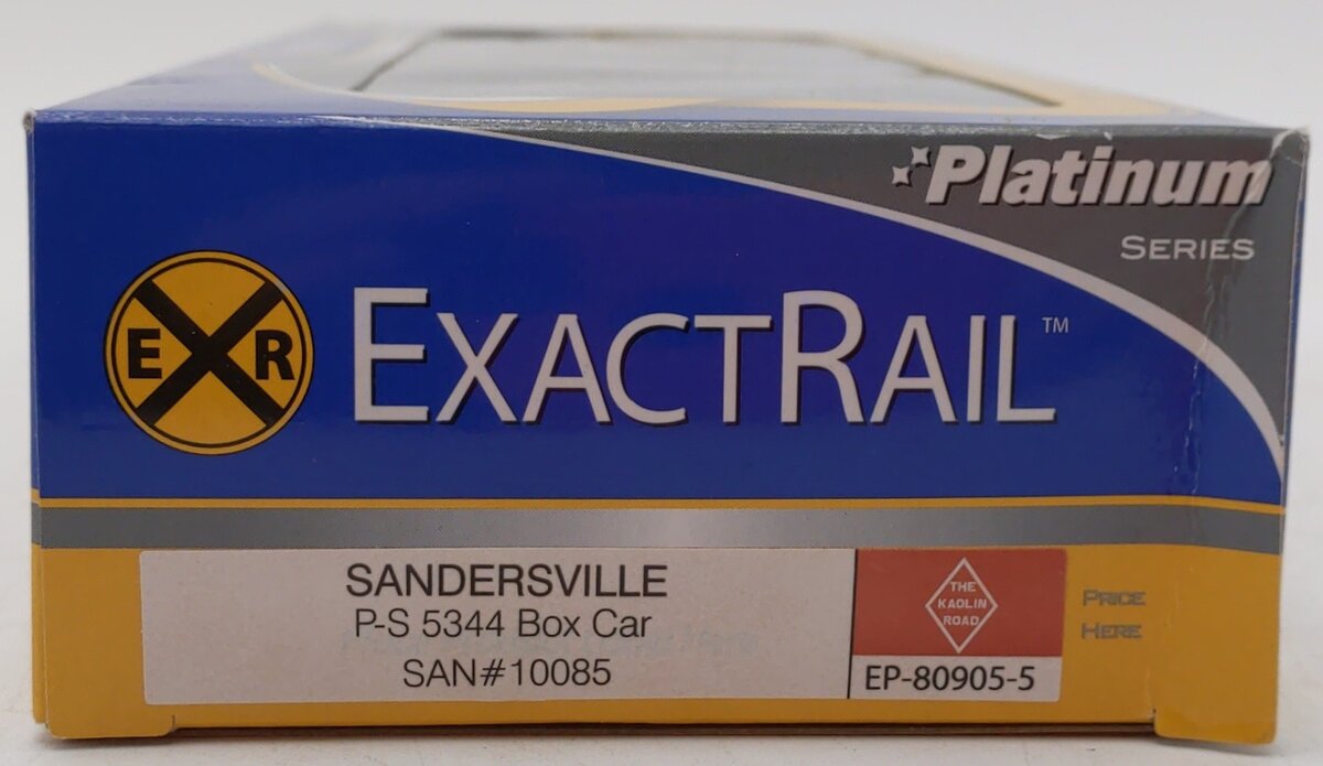 ExactRail EP-80905-5 HO Sandersville Railroad PS5344 Box Car #10085