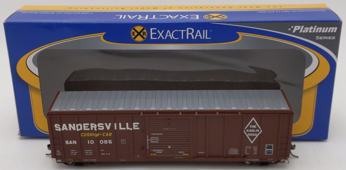 ExactRail EP-80905-5 HO Sandersville Railroad PS5344 Box Car #10085