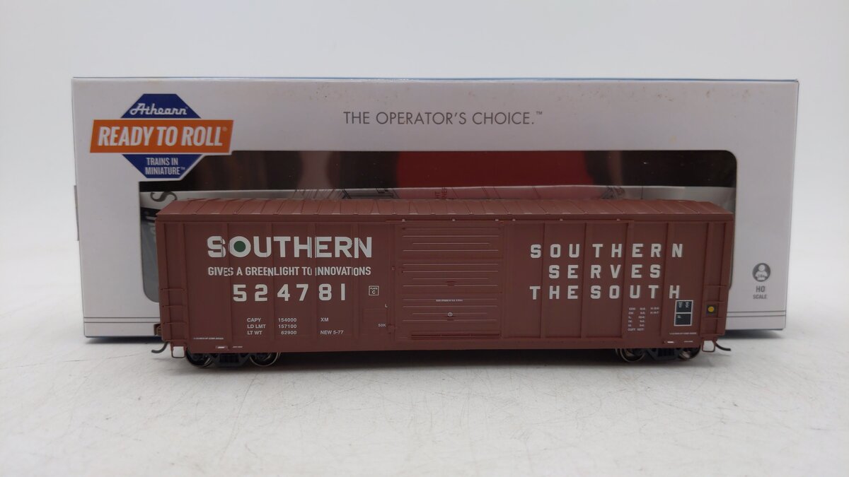 Athearn 17839 HO Southern 50' PS 5277 Boxcar #524781