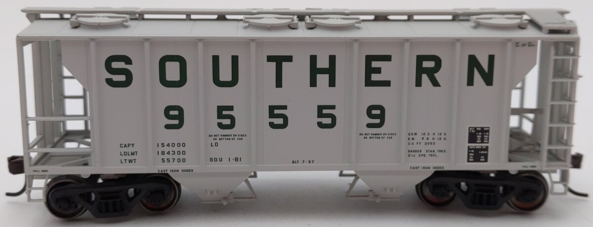 Atlas 20002376 HO SOU PS-2 Covered Hopper #95559