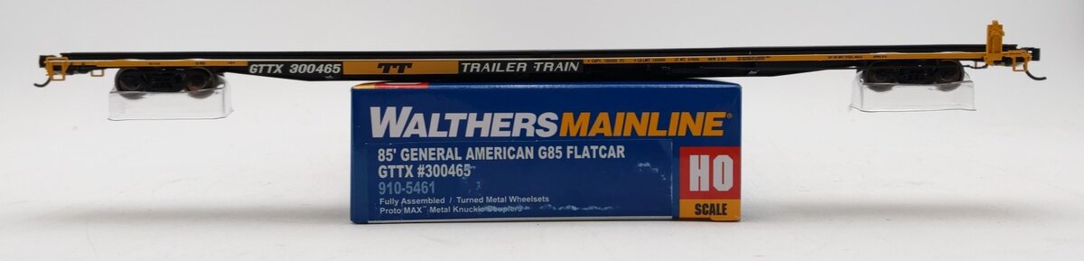 Walthers 910-5461 HO Scale GTTX 85' General American Flatcar #300465