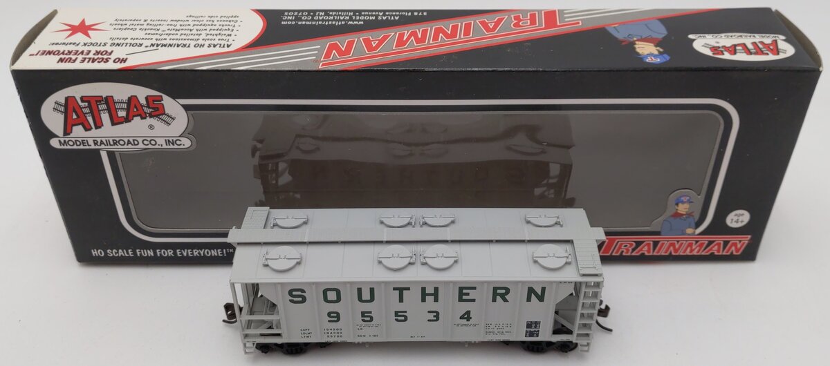 Atlas 20002375 HO Scale Southern Railway Covered Hopper #95534