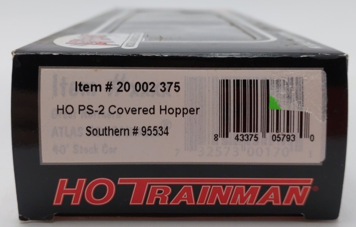 Atlas 20002375 HO Scale Southern Railway Covered Hopper #95534