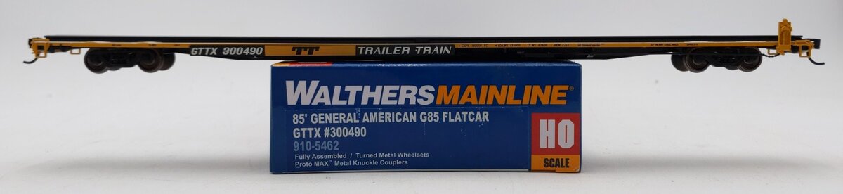 Walthers 910-5462 HO Scale GTTX 85' General American Flatcar #300490