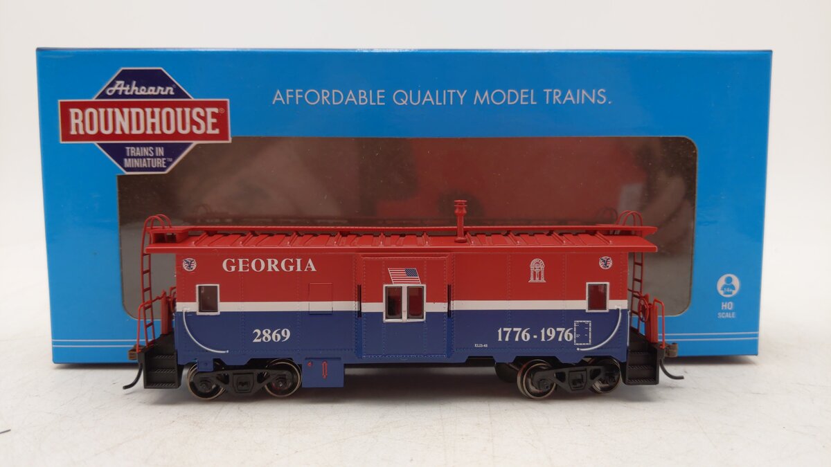 Roundhouse 90174 HO Georgia Bay Window Caboose #2869