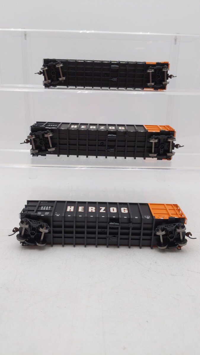 Athearn 97582 HO Herzog Thrall High Side Gondola Set #2 (Set of 3)