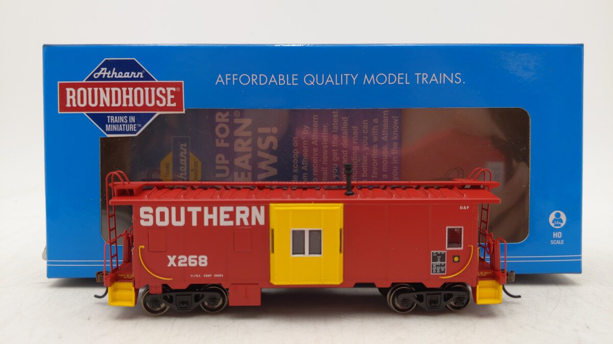 Roundhouse 90176 HO Southern Bay Window Caboose #X268