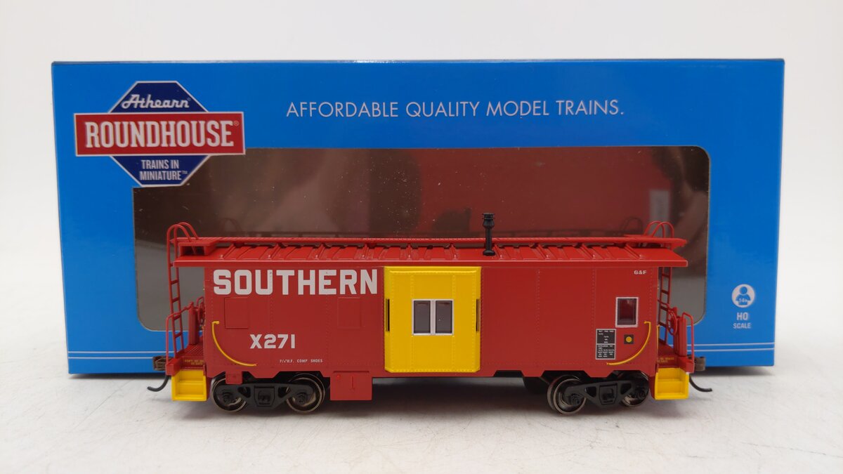 Roundhouse 90177 HO Bay Window Caboose Southern #X271