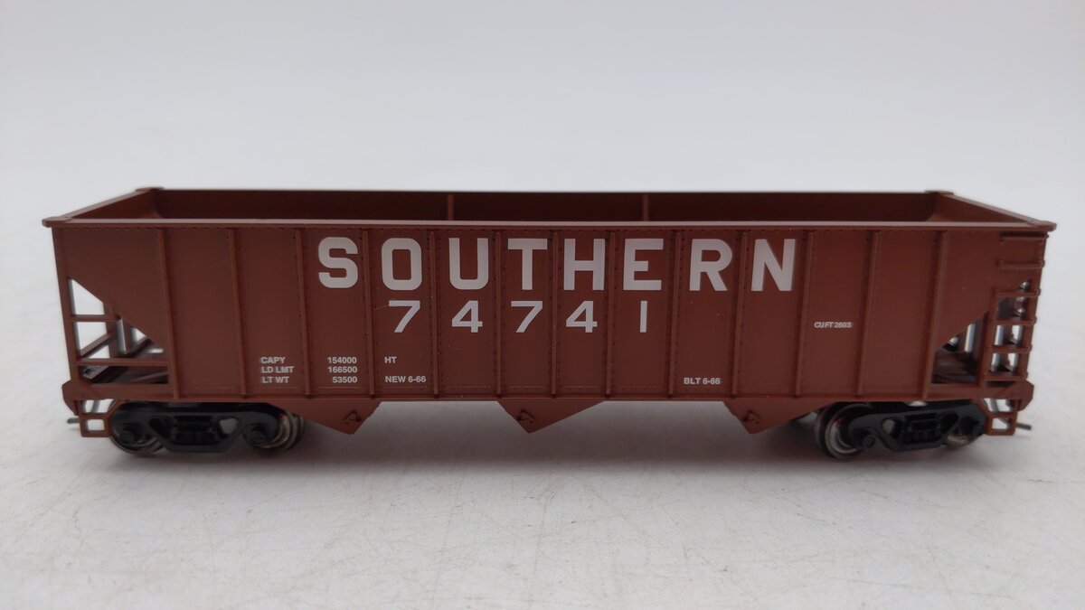 Bowser 41272 HO Southern 70 Ton 12 Panel Hopper Car #74741