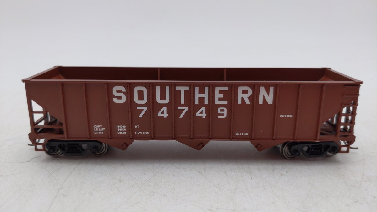 Bowser 41273 HO Southern 70 Ton 12 Panel Hopper Car #74749