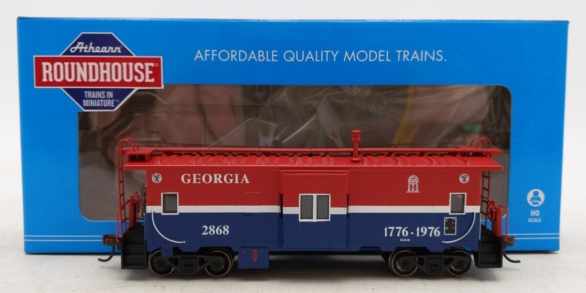 Roundhouse 90173 HO Georgia Bay Window Caboose #2868