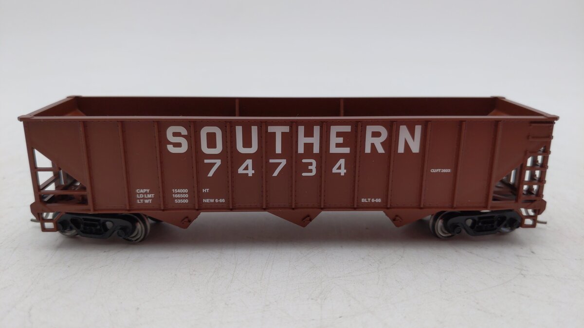 Bowser 41274 HO Southern 70 Ton 12 Panel Hopper Car #74734