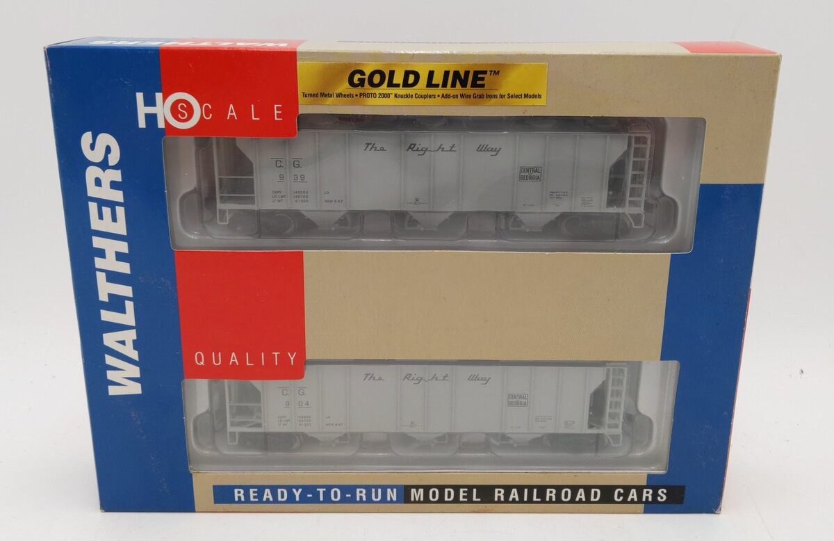 Walthers 932-27967 HO Central of Georgia PS-2 Covered Hopper (Pack of 2)