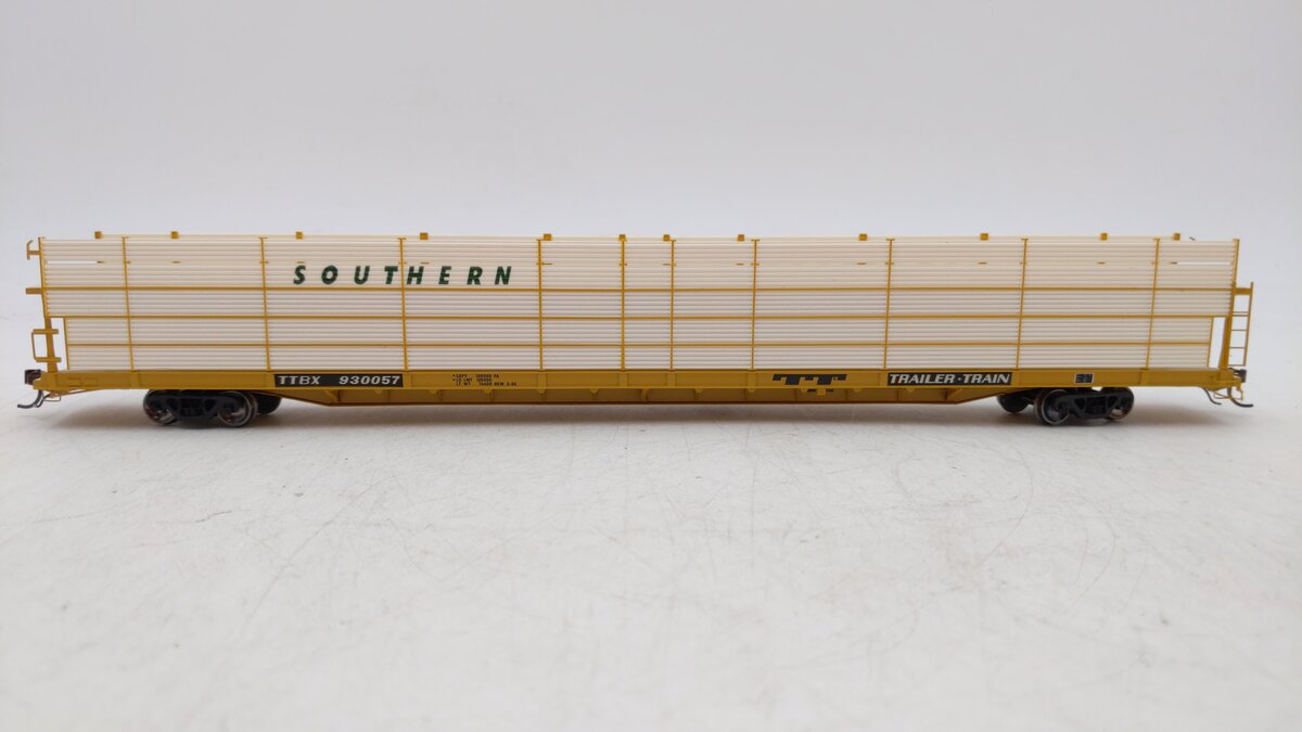 Athearn G69939 HO SOU/TTBX F89-F Bi-Level Auto Rack Flatcar #930057 LN/Box