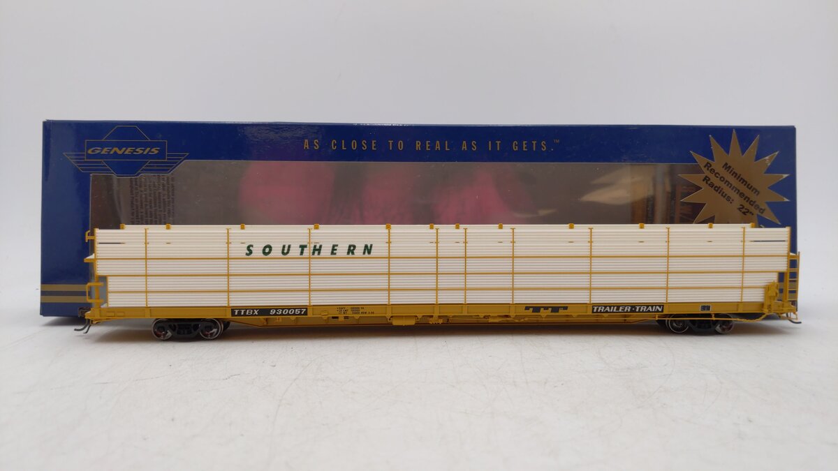 Athearn G69939 HO SOU/TTBX F89-F Bi-Level Auto Rack Flatcar #930057 LN/Box