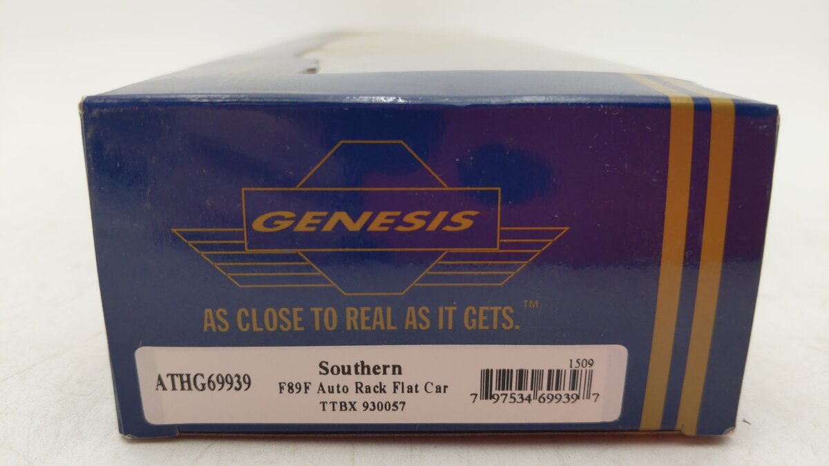 Athearn G69939 HO SOU/TTBX F89-F Bi-Level Auto Rack Flatcar #930057 LN/Box