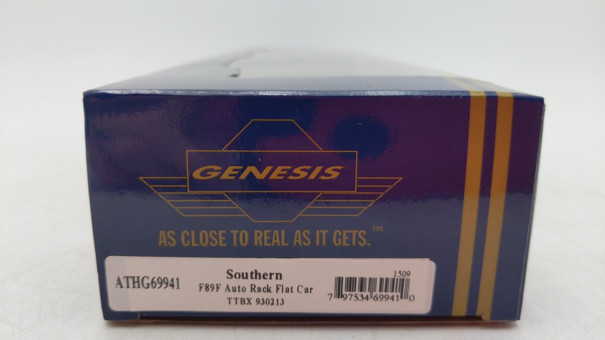 Athearn G69941 HO SOU/TTBX F89-F Bi-Level Auto Rack Flat Car #930213