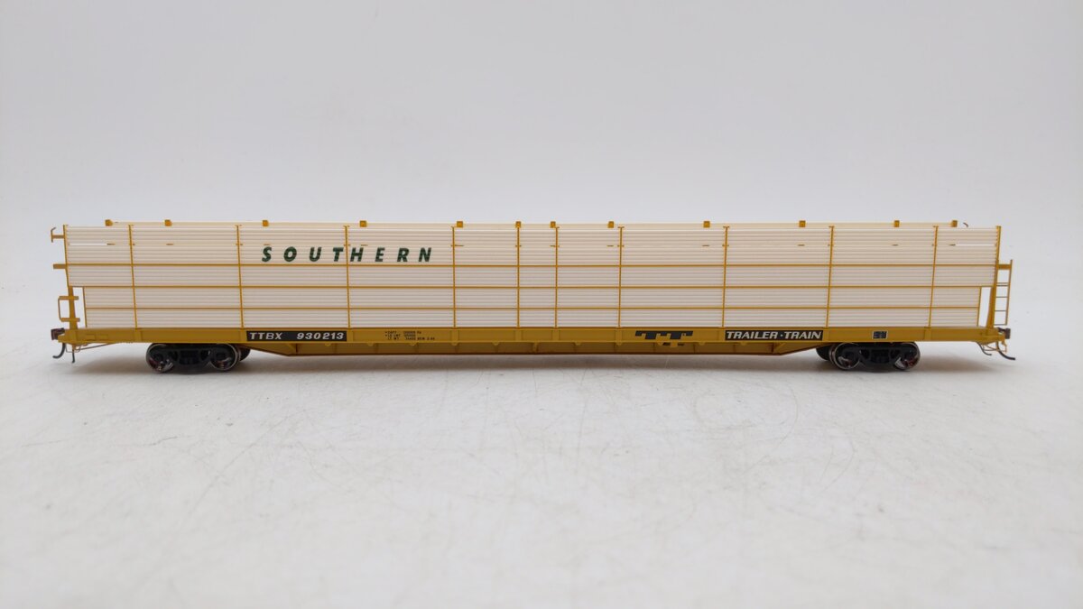 Athearn G69941 HO SOU/TTBX F89-F Bi-Level Auto Rack Flat Car #930213