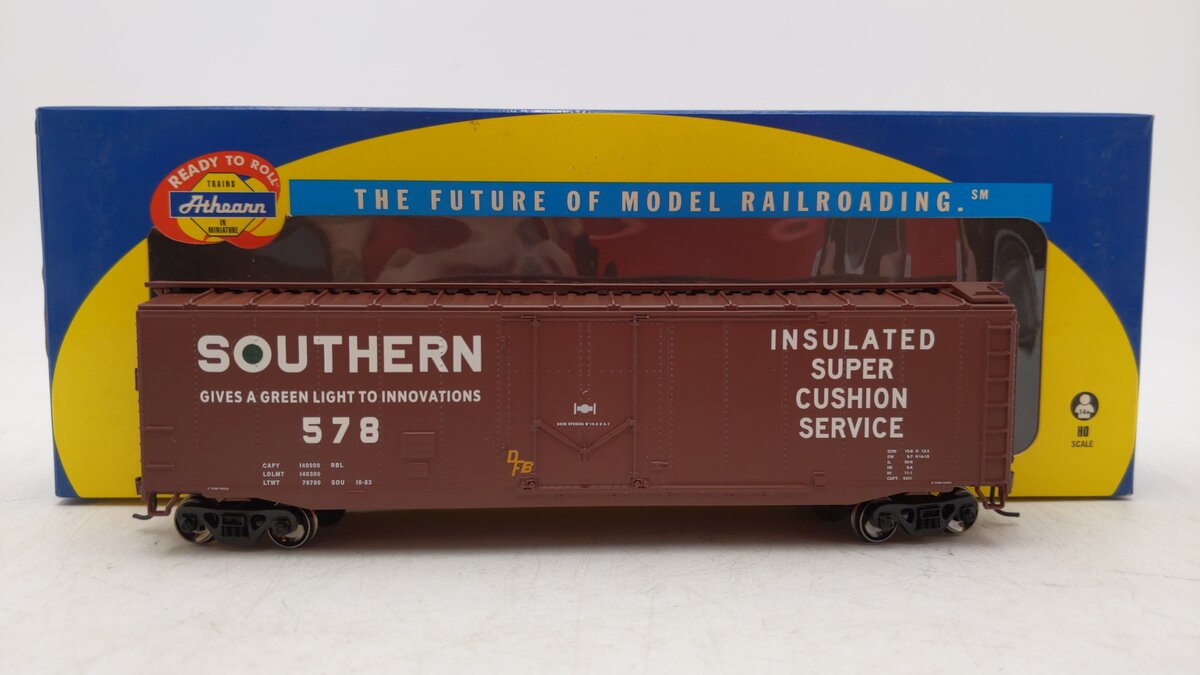 Athearn 71939 HO Scale Southern 50' SS Plug Door Boxcar #578