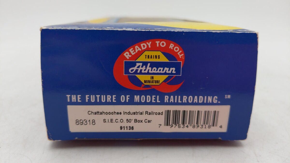 Athearn 89318 HO Chattahoochee Industrial 50' SIECO Boxcar #91136