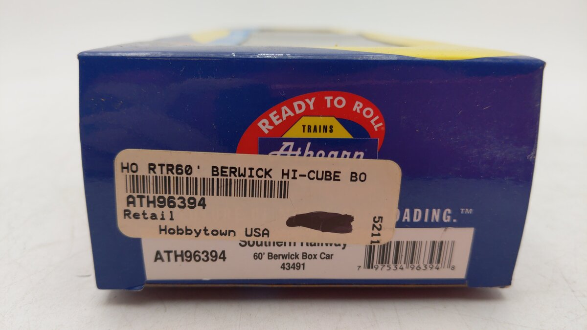 Athearn 96394 HO RTR 60' Berwick Hi-Cube Box, SOU #43491