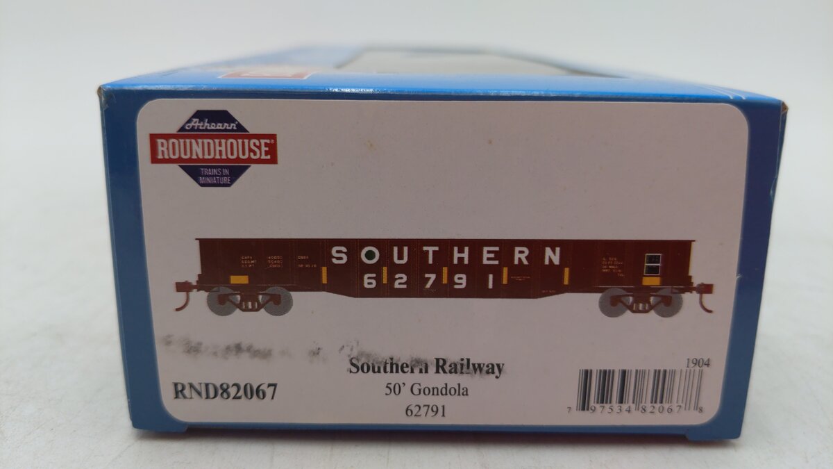 Roundhouse 82067 HO Southern 50' Gondola #62791