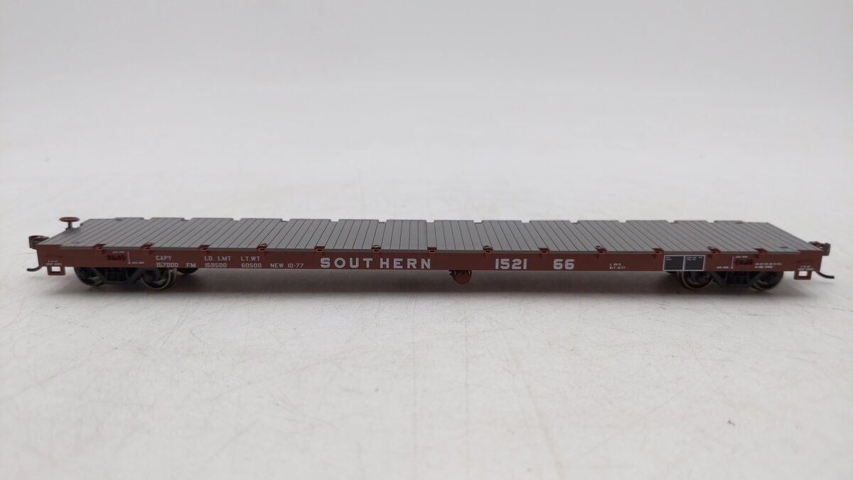 Athearn 97085 HO Southern 60' Flat Car RTR #152166
