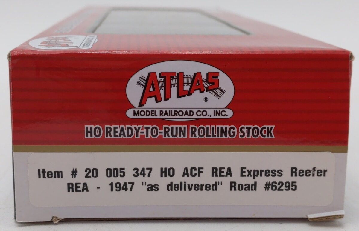Atlas 20005347 HO Railway Express Agency Steel Express Reefer Car #6295