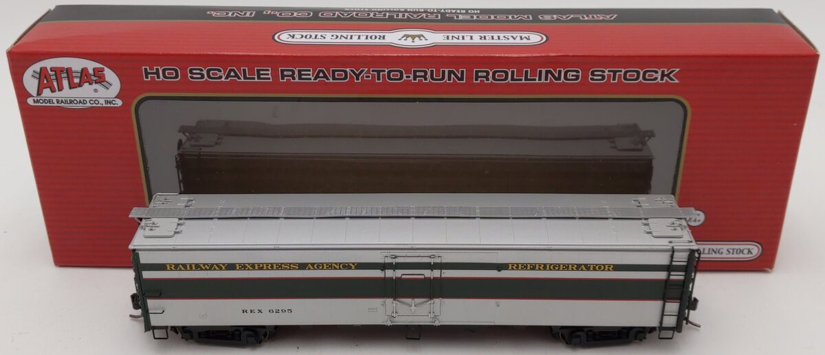 Atlas 20005347 HO Railway Express Agency Steel Express Reefer Car #6295