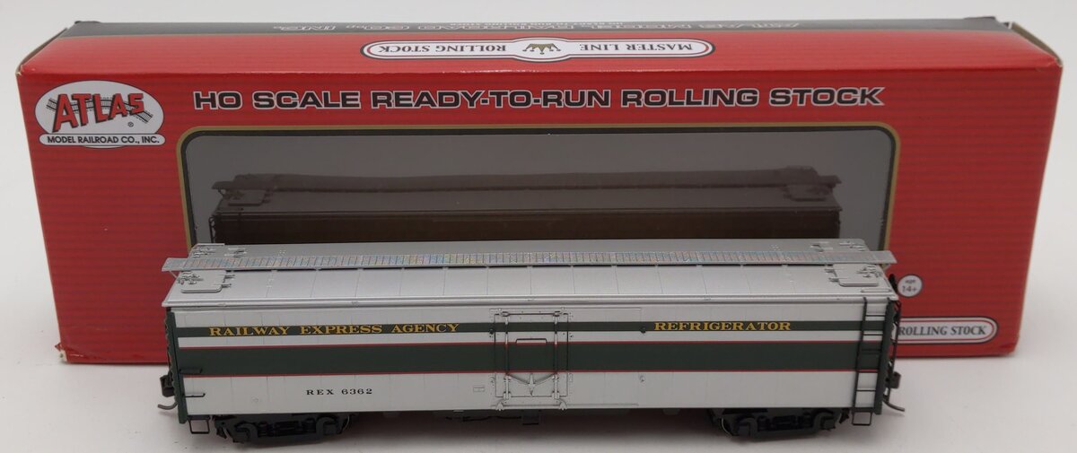 Atlas 20005348 HO Railway Express Agency Steel Express Reefer Car #6362