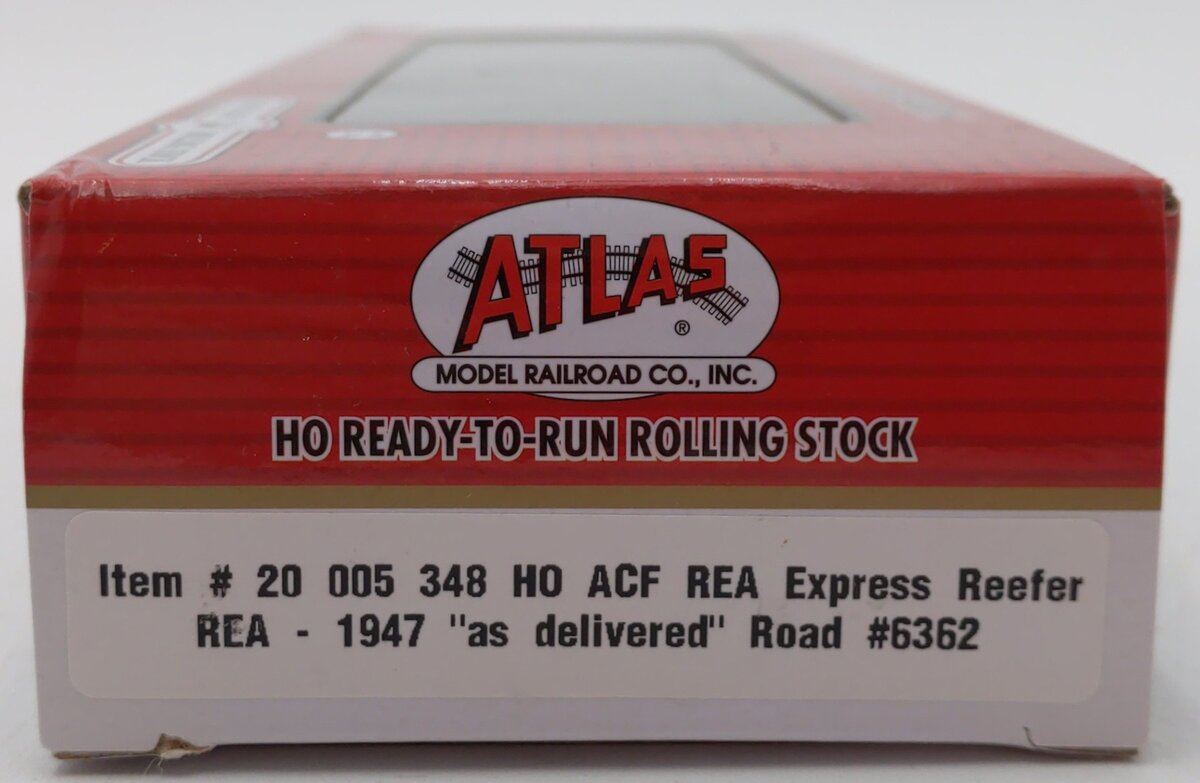 Atlas 20005348 HO Railway Express Agency Steel Express Reefer Car #6362