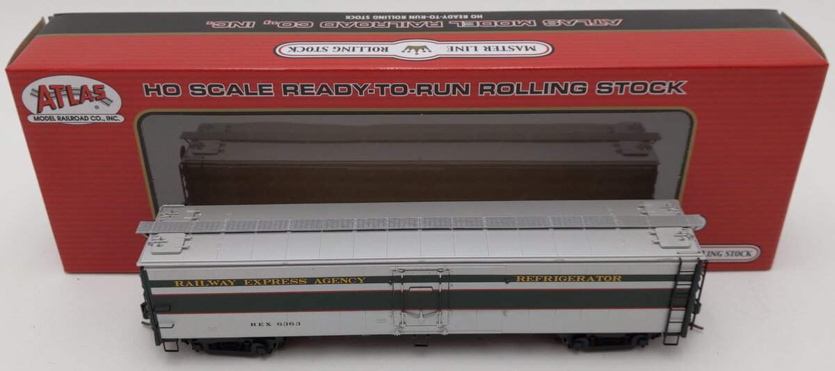 Atlas 20005349 HO Railway Express Agency Steel Express Reefer Car #6363