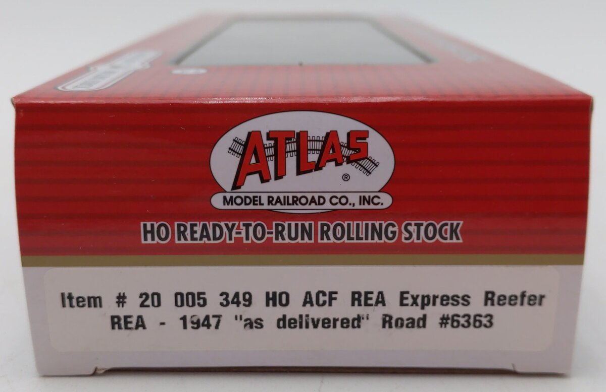 Atlas 20005349 HO Railway Express Agency Steel Express Reefer Car #6363